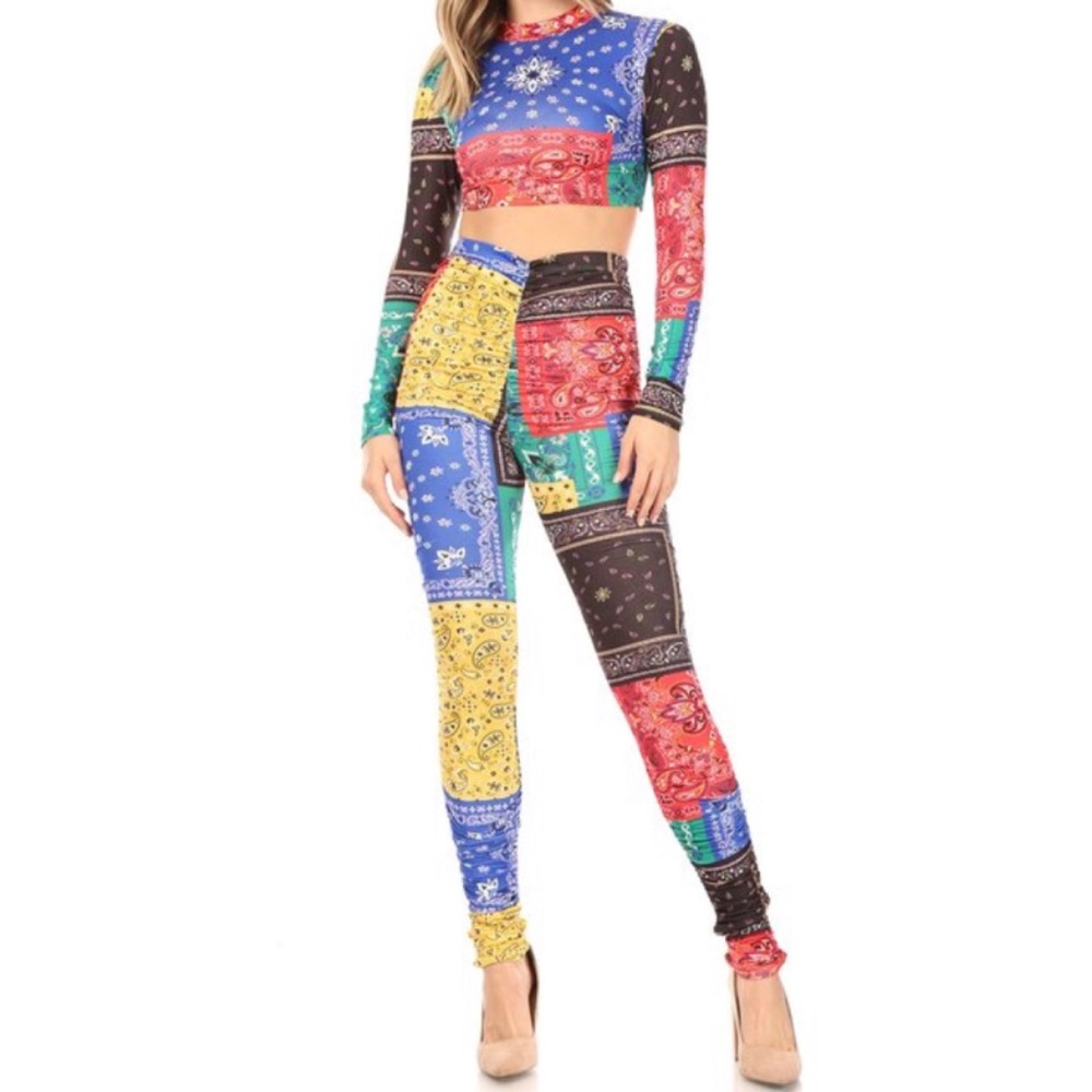 ✨ Bandana Two Piece Set